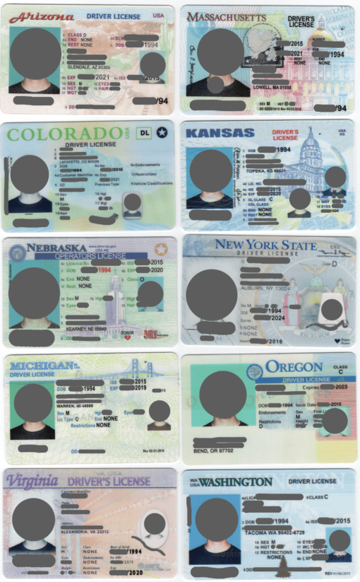 Virtual ID of any state (photo)