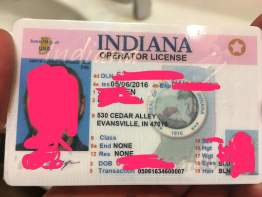 Indiana Fake ID