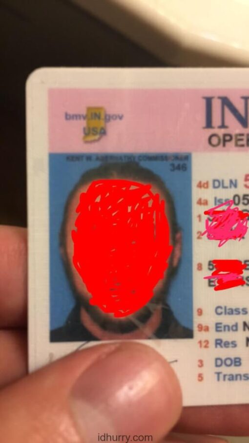 Indiana fake ID