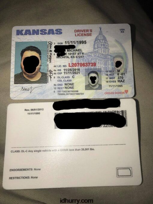 Kansas Fake ID